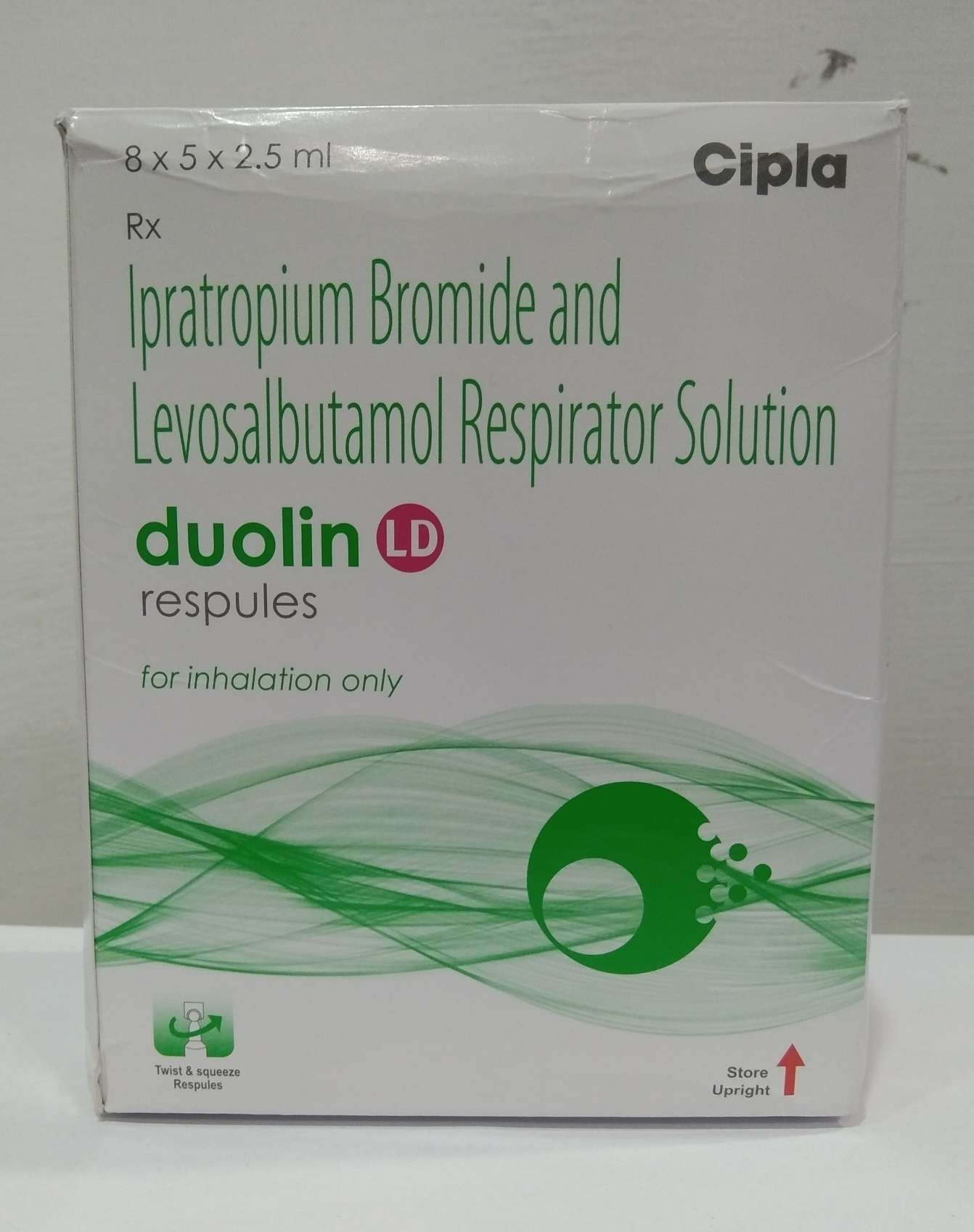 Picture of DUOLIN LD RESP 0.63 2.5Ml  (SOLD OUT)