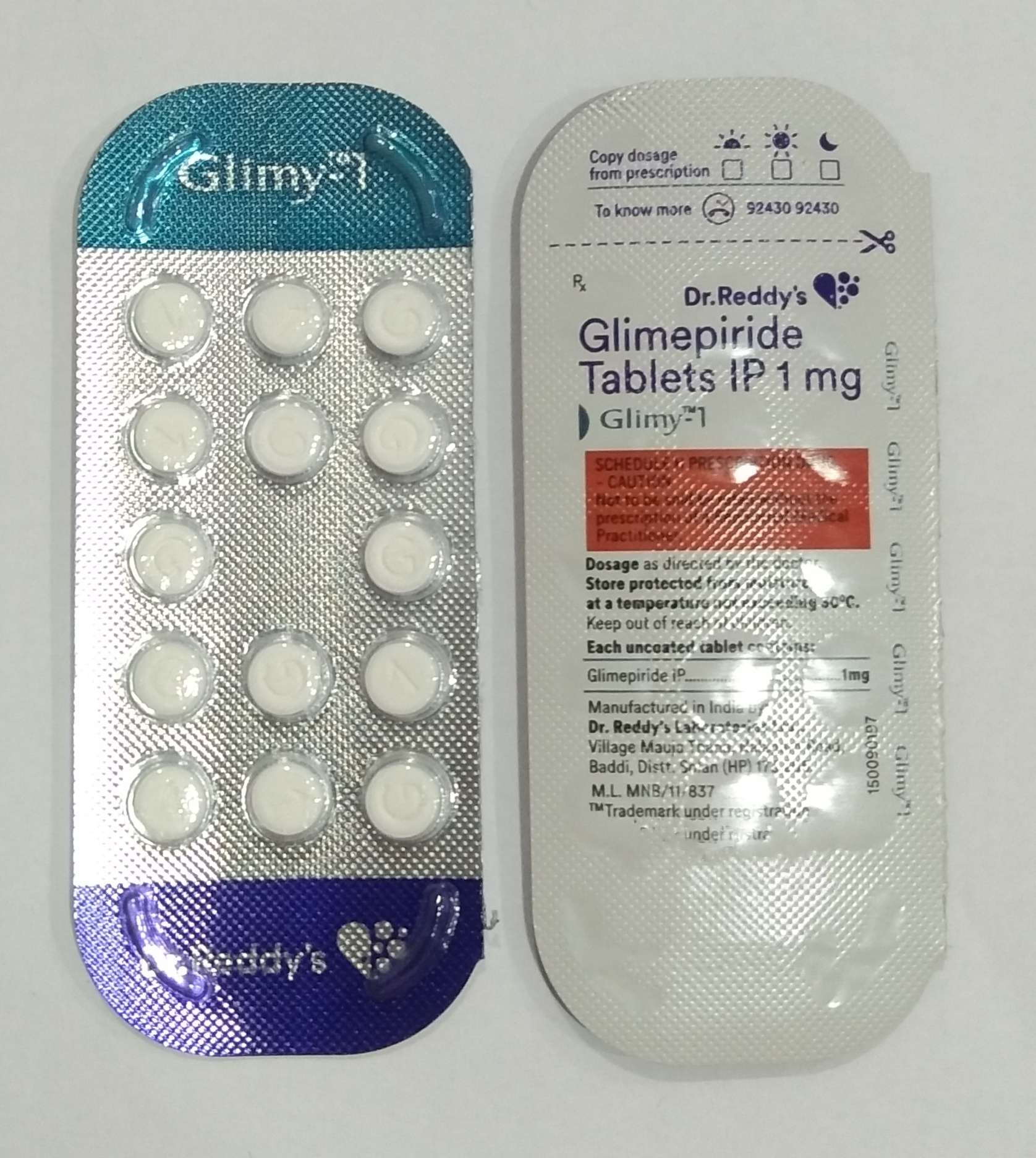 Picture of GLIMY 1 14TAB (SOLD OUT)