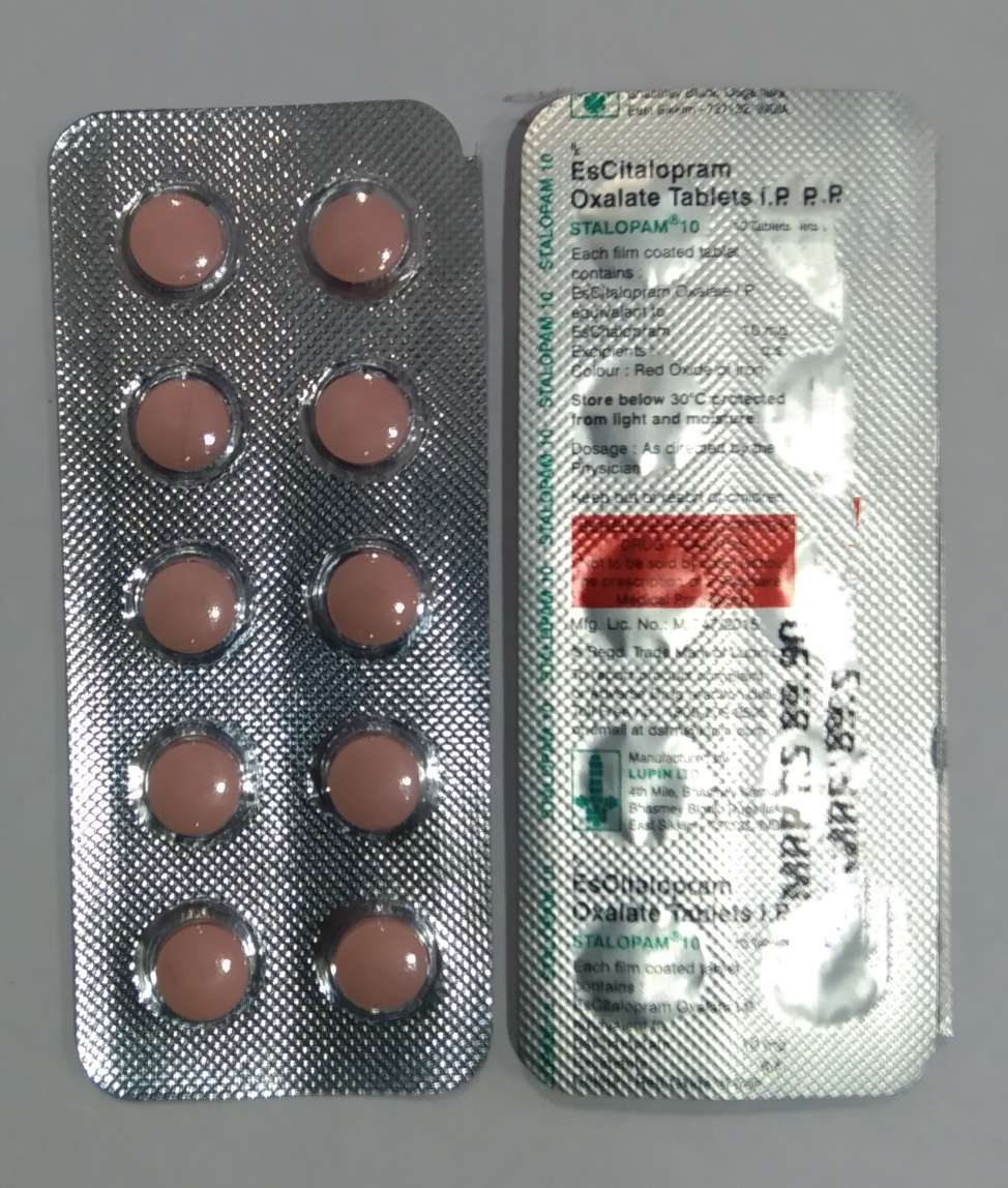 Picture of STALOPAM-10 10TAB PRESCRIPTION DRUG (NOT FOR ONLINE SALE)