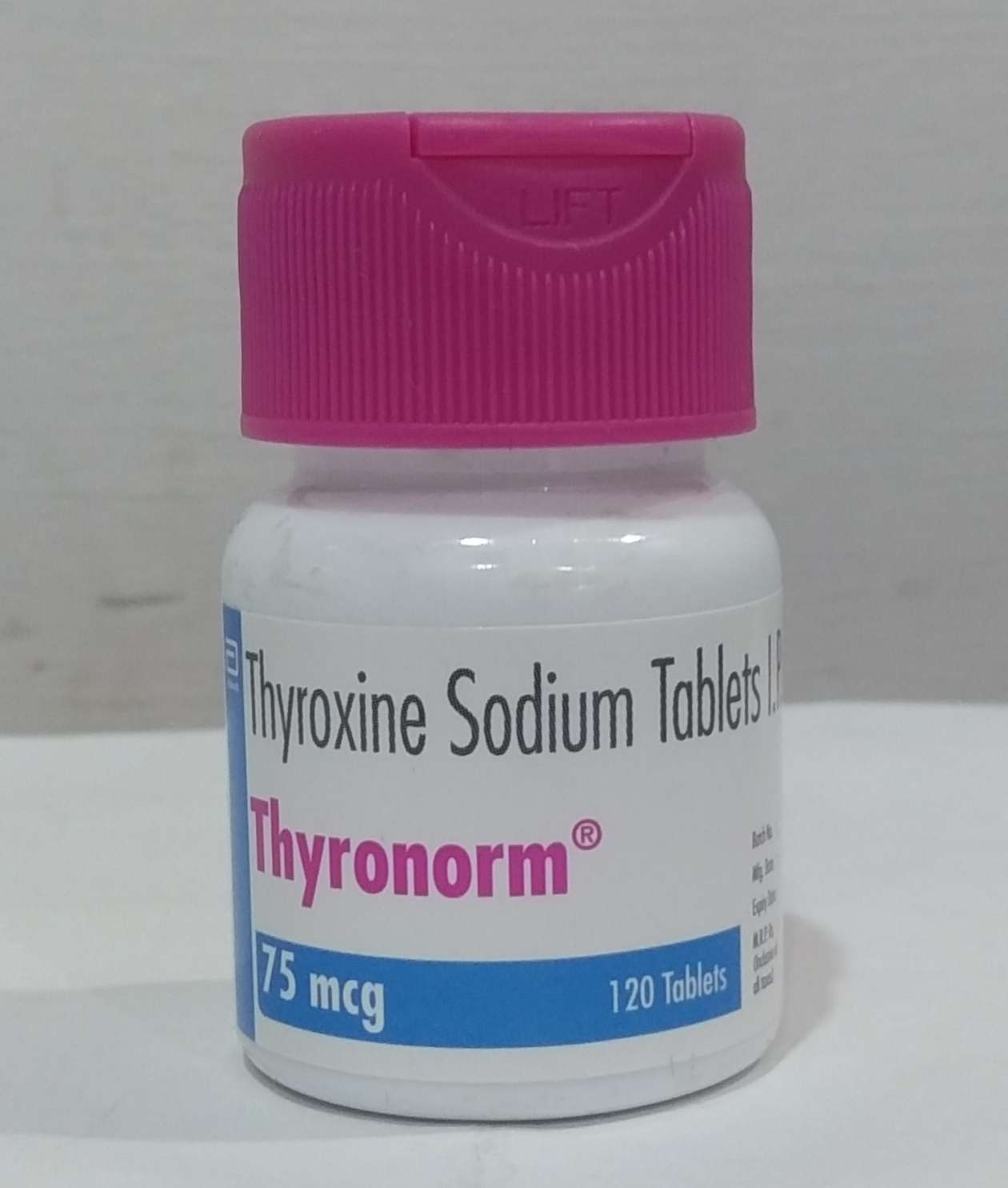 Picture of THYRONORM 75 120TAB(SOLD OUT)