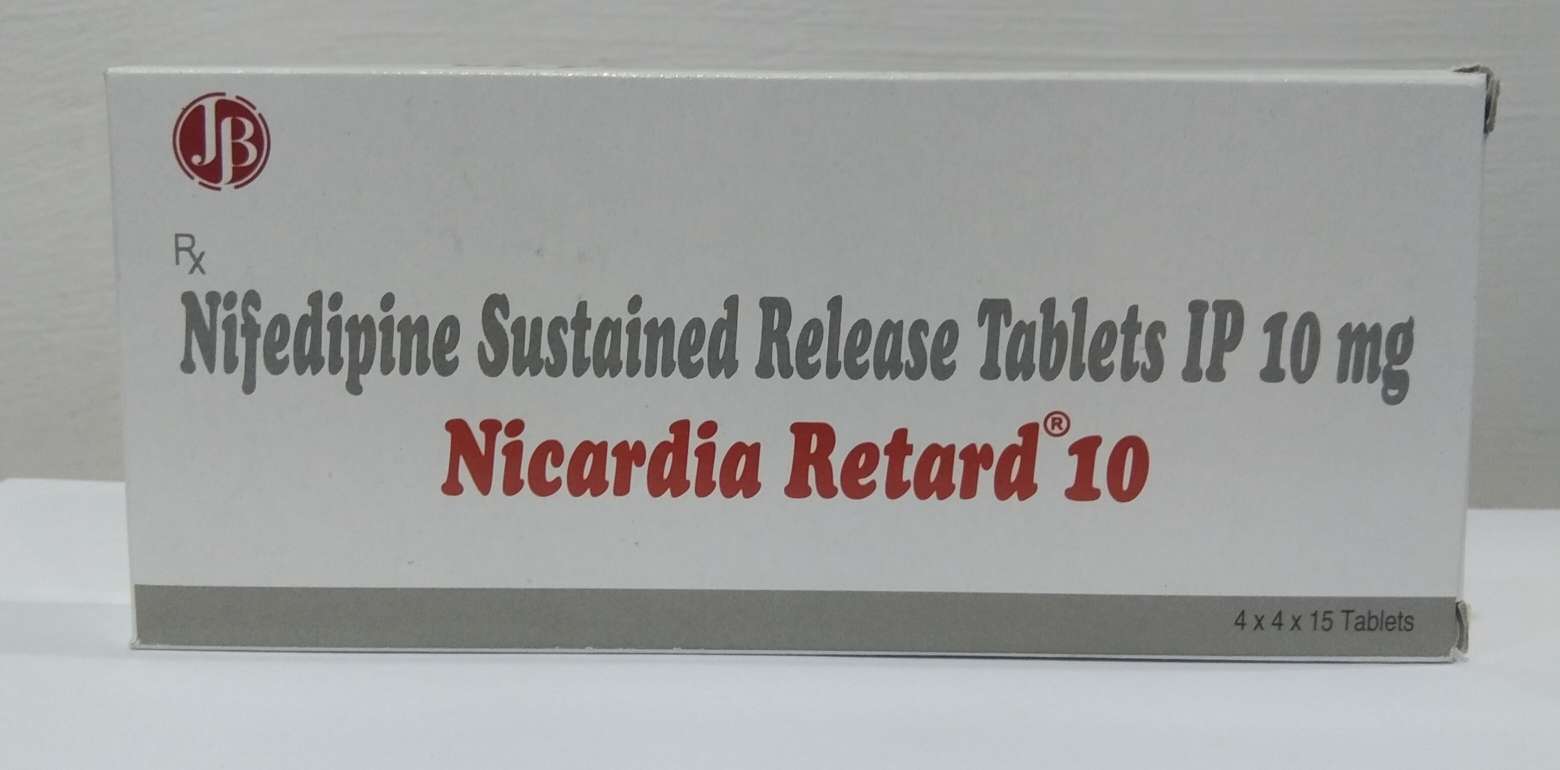 Picture of NICARDIA RETARD 10 15TAB (SOLD OUT)