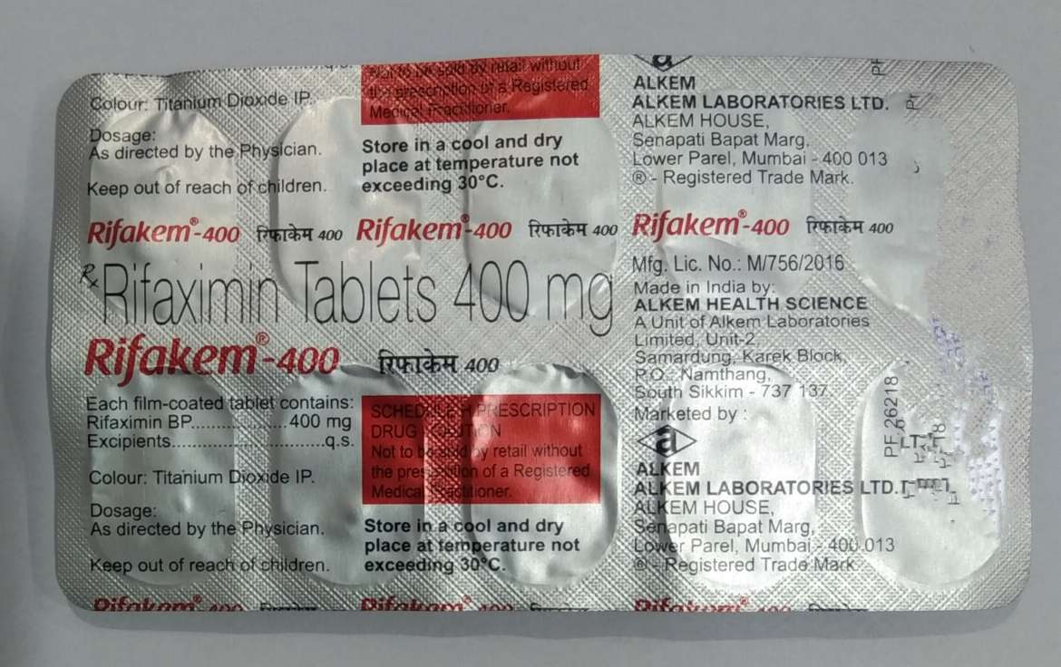 Picture of RIFAKEM 400  10TAB (SOLD OUT)   