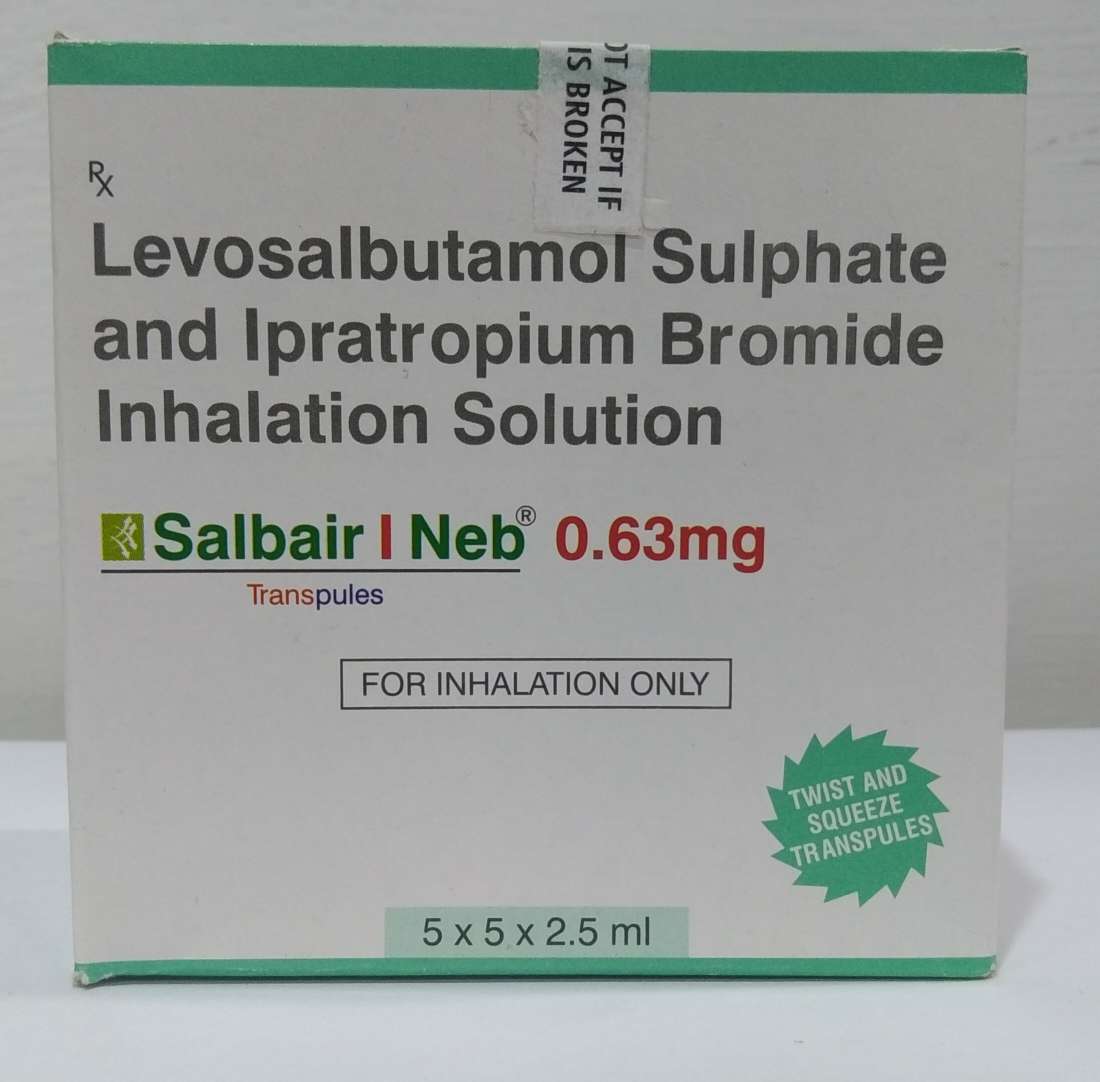 Picture of SALBAIR I NEB 0.63 2.5 ML(SOLD OUT)