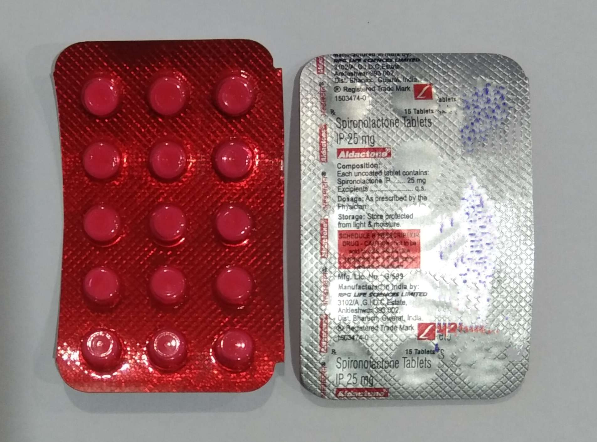 Picture of ALDACTONE 25 TAB (SOLD OUT)