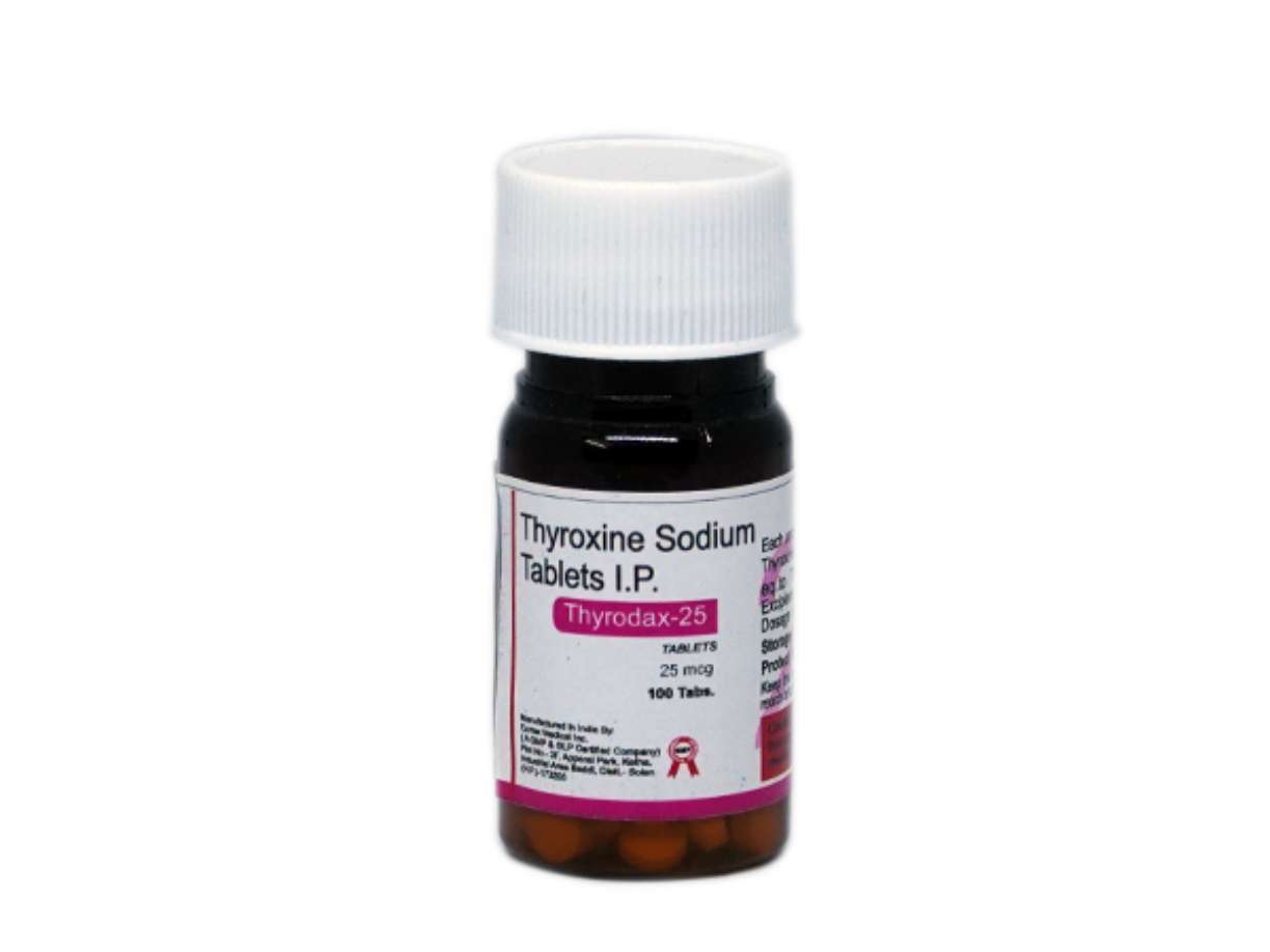 Picture of THYRODAX 25 100TAB